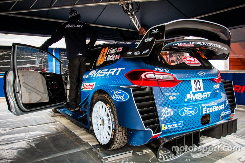 Elfyn Evans, Daniel Barritt, M-Sport Ford WRT Ford Fiesta WRC