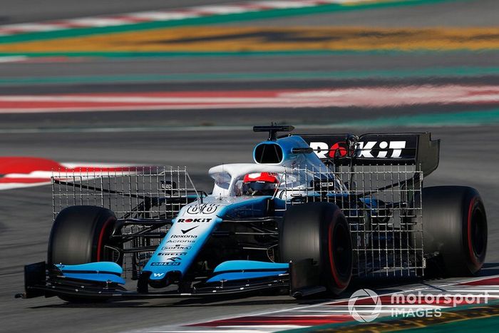 Robert Kubica, Williams FW42, con sensores aerodinámicos