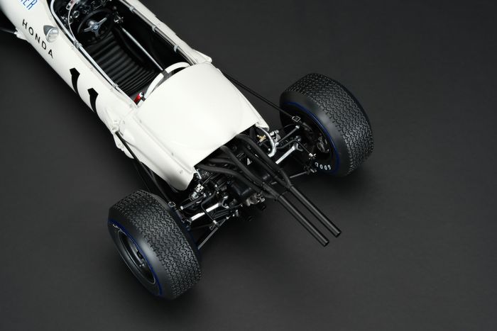 F1 ホンダ　モデルカー ハンドメイド＆部品点数1600超え……！ ホンダ、F1初優勝60周年を