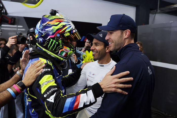 #46 Team WRT BMW M4 LMGT3: Ahmad Al Harthy, Valentino Rossi, Kelvin Van Der Linde