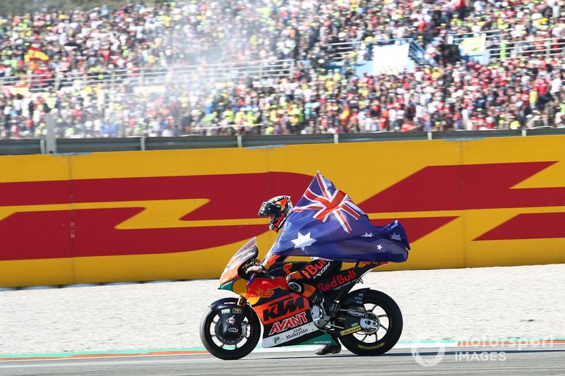 Campeón Mundial 2021 Remy Gardner, Red Bull KTM Ajo