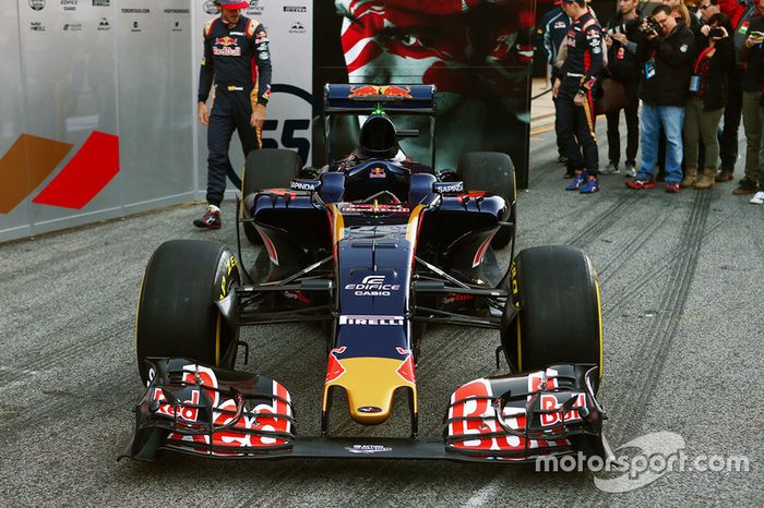 The Scuderia Toro Rosso STR11 livery is revealed