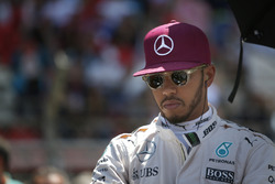 Lewis Hamilton, Mercedes AMG F1, in der Startaufstellung
