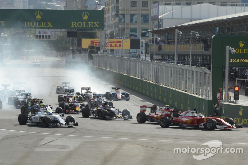 Inicio de la carrera