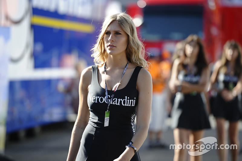 Lovely girls in the paddock