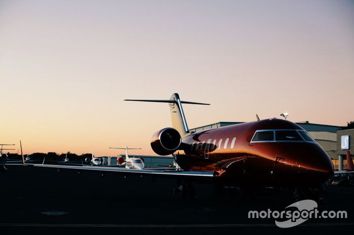 Der Privatjet von Lewis Hamilton