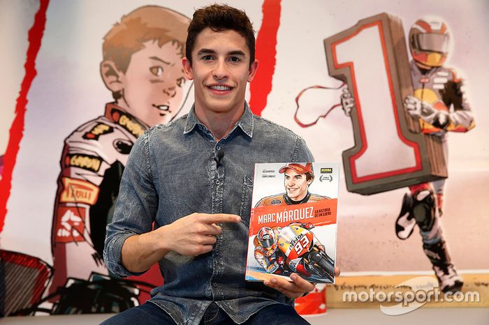 Presentación cómic de Marc Márquez