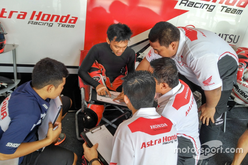 AP250: Awhin Sanjaya, Astra Honda Racing Team