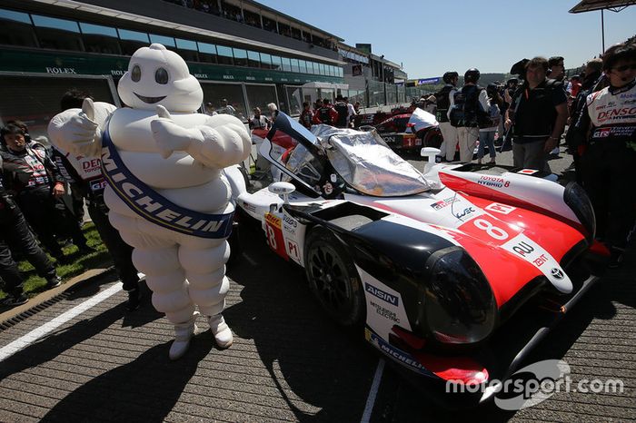 #8 Toyota Gazoo Racing Toyota TS050: Sébastien Buemi, Kazuki Nakajima, Fernando Alonso
