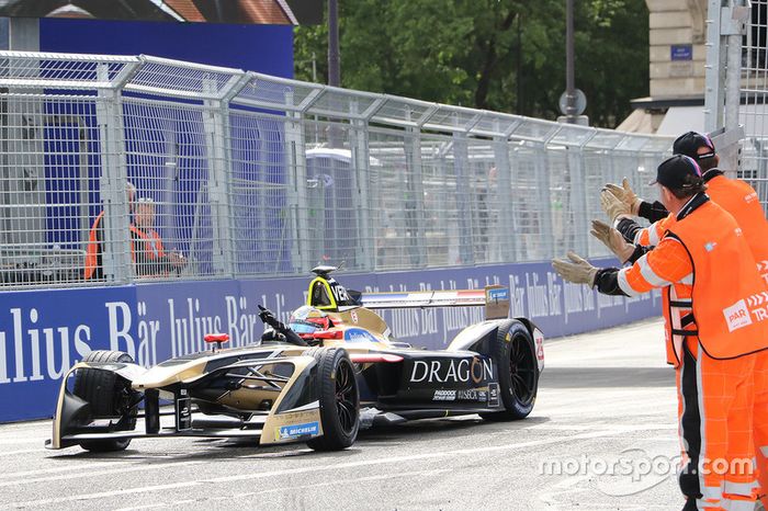Ganador de la carrera Jean-Eric Vergne, Techeetah
