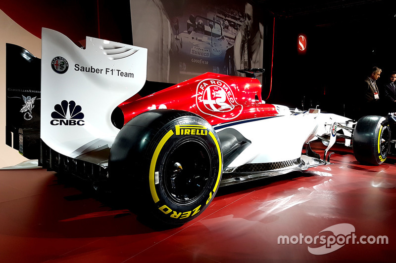 Présentation d'un concept de livrée Alfa Romeo Sauber