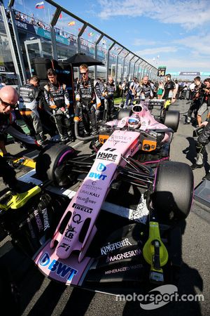 Sergio Pérez, Sahara Force India F1 VJM10