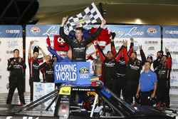 Race winner Ben Rhodes, ThorSport Racing Toyota