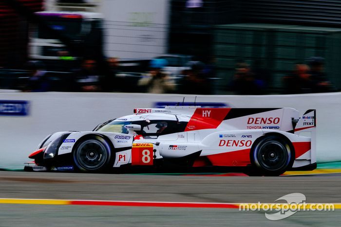 #8 Toyota Gazoo Racing Toyota TS050 Hybrid: Anthony Davidson, Sébastien Buemi, Kazuki Nakajima