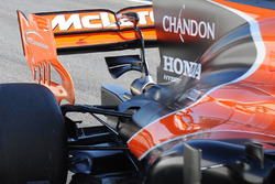 Détails du monkey seat de la McLaren MCL32