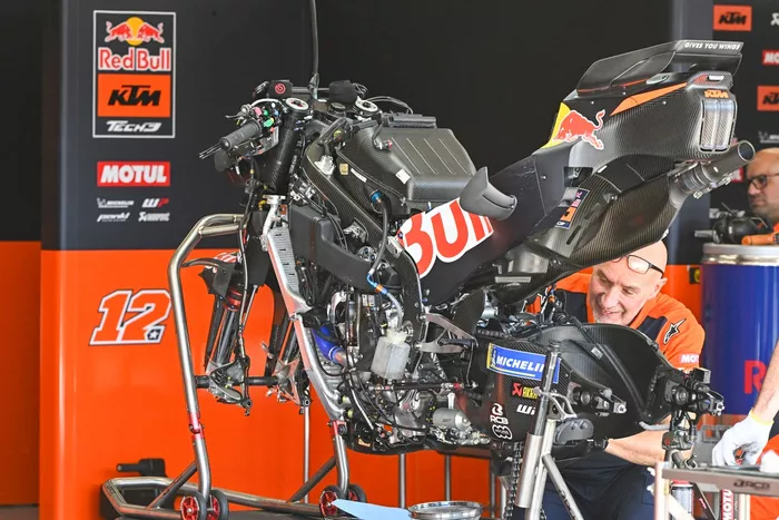 Red Bull KTM Tech 3 garage