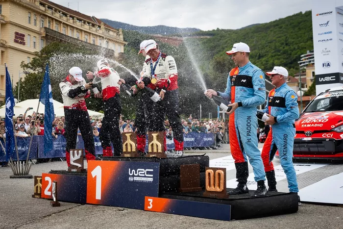 Takamoto Katsuta, Aaron Johnston, Toyota Gazoo Racing WRT, Sami Pajari, Marko Salminen, Toyota Gazoo Racing WRT2, Hayden Paddon, John Kennard, Hyundai World Rally Team