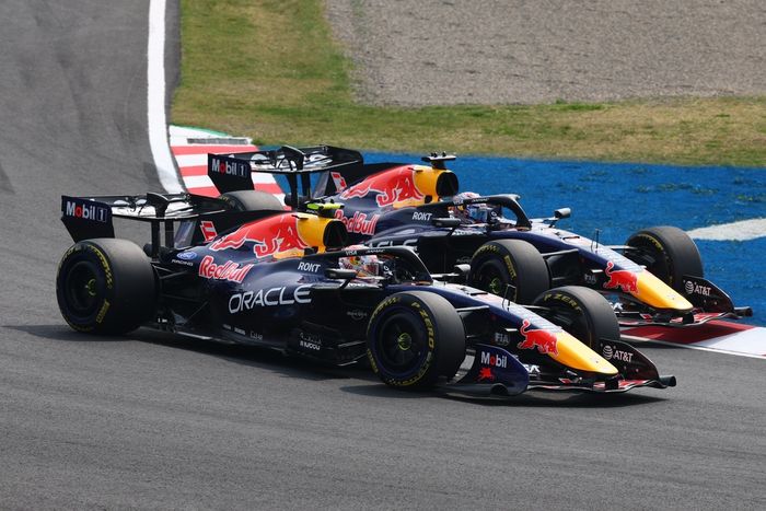 Max Verstappen, Red Bull Racing, Isack Hadjar, Red Bull Racing