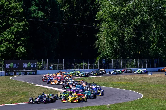 Felix Rosenqvist, Meyer Shank in samenwerking met Curb-Agajanian, Alex Palou, Chip Ganassi Racing