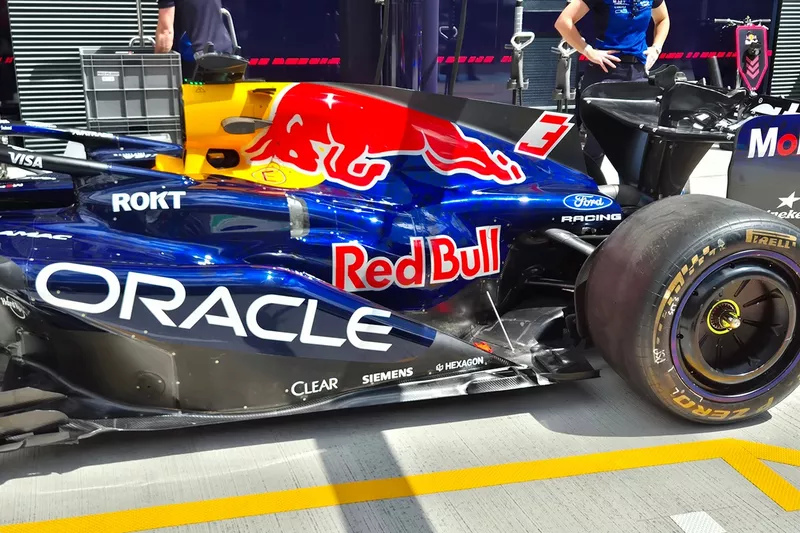 Détails techniques de la voiture Red Bull