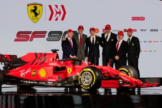Charles Leclerc, Sebastian Vettel en Ferrari