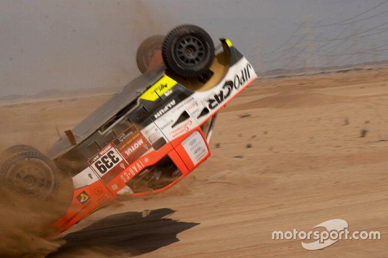 Accidente del #339 Ford: Martin Kolomy, Jiri Stross