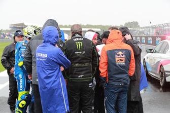 Réunion entre les team managers