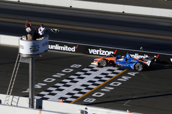 Scott Dixon, Chip Ganassi Racing Honda termine deuxième et remporte le titre