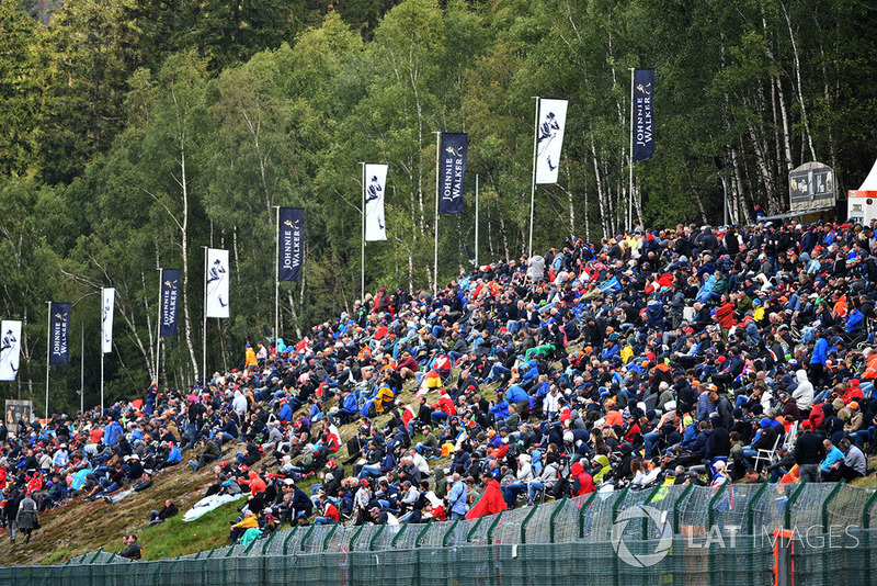 A Belga Nagydíj rajongói - F1 2018