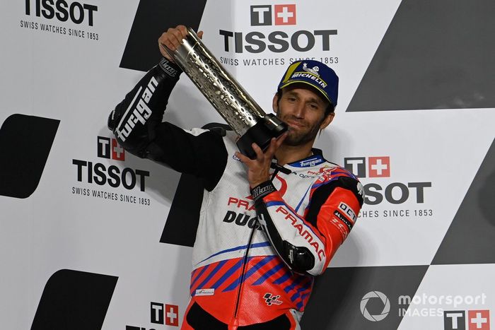 Podio: segundo lugar Johann Zarco, Pramac Racing