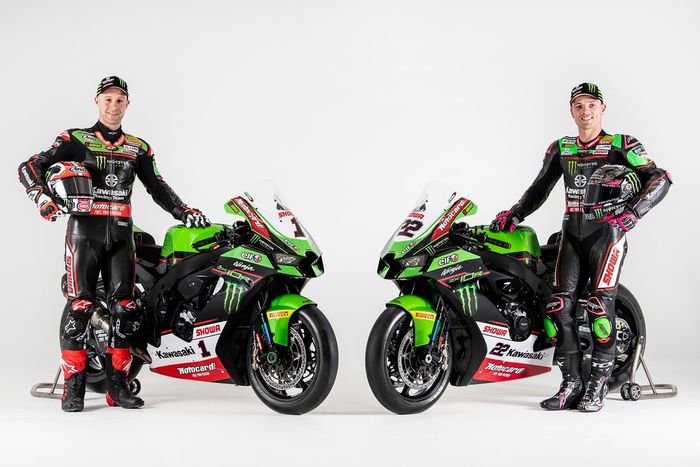 Jonathan Rea, Kawasaki Racing Team WorldSBK, 	Alex Lowes, Kawasaki Racing Team WorldSBK