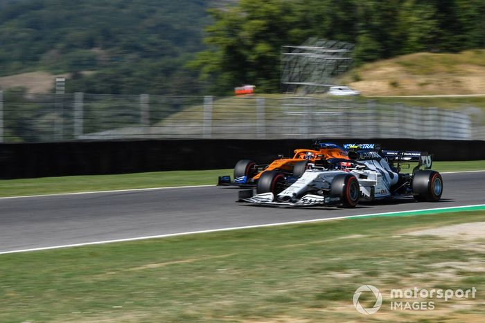 Pierre Gasly, AlphaTauri AT01, Carlos Sainz Jr., McLaren MCL35