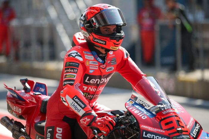 What Pecco Bagnaia came upon by rewatching his finest MotoGP races 87 Marc Marquez, Ducati Team