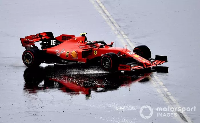 Choque de Charles Leclerc, Ferrari SF90 lo deja fuera de la carrera