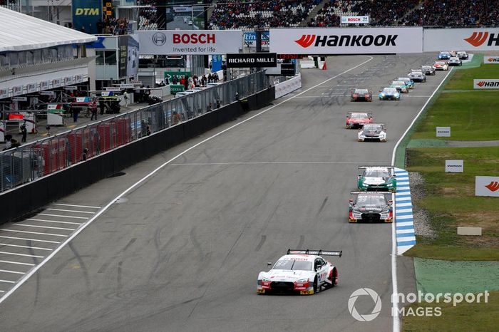 René Rast, Audi Sport Team Rosberg, Audi RS 5 DTM leads