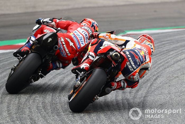 Andrea Dovizioso, Ducati Team, Marc Marquez, Repsol Honda Team