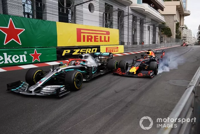 La secuencia del ataque de Verstappen a Hamilton en Mónaco 2019