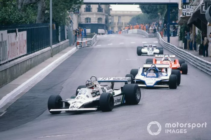 Carlos Reutemann, Williams FW07B Ford y Jacques Laffite, Ligier JS11/15 Ford