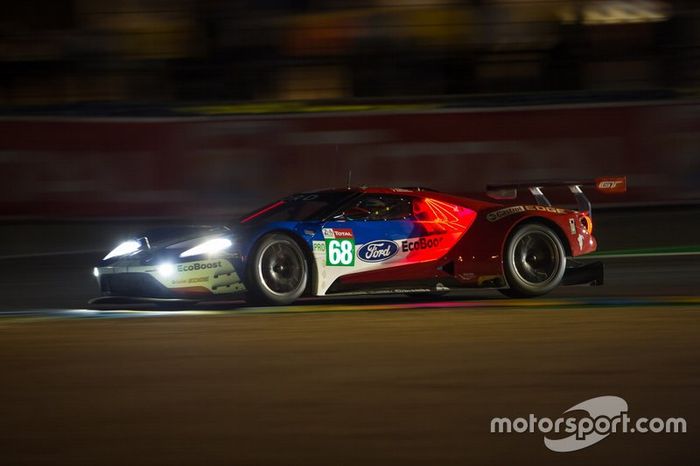 #68 Ford Chip Ganassi Racing Ford GT: Joey Hand, Dirk Müller, Sébastien Bourdais