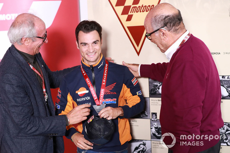 Vito Ippolito, FIM, Dani Pedrosa, Repsol Honda Team, Carmelo Ezpeleta, Dorna
