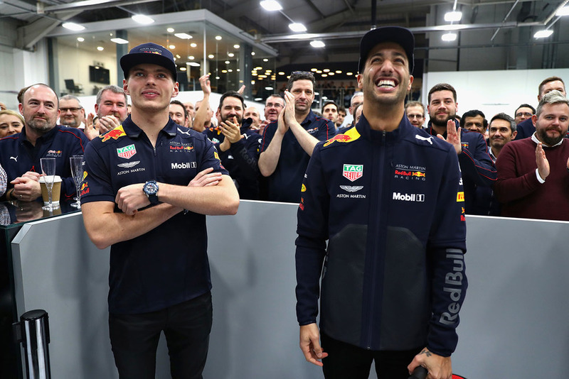 Daniel Ricciardo, Red Bull Racing e Max Verstappen, Red Bull Racing