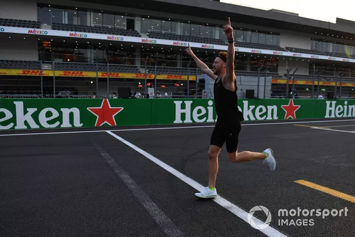 Run the track