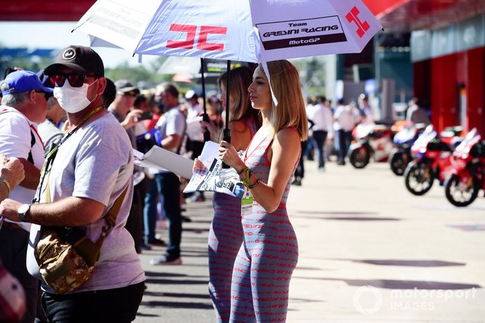 Las chicas de Gresini Racing