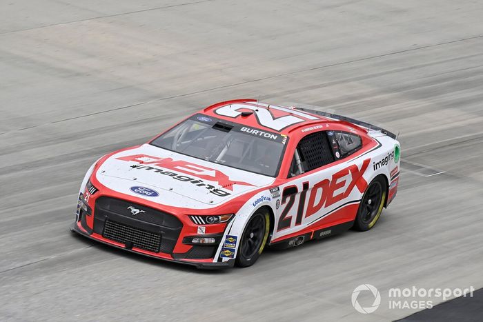 Harrison Burton, Wood Brothers Racing, Dex Imaging Ford Mustang