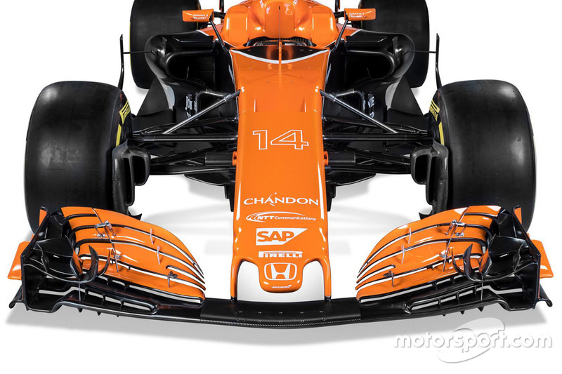 McLaren MCL32 ön kanat detay