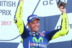 Podium: tercero, Valentino Rossi, Yamaha Factory Racing