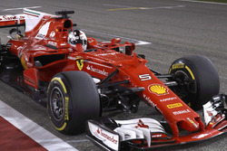 Winnaar Sebastian Vettel, Ferrari SF70H