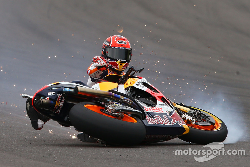 Chute de Marc Marquez, Repsol Honda Team