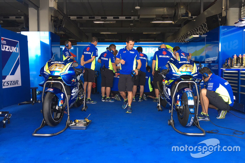 Le moto di Alex Rins, Team Suzuki MotoGP