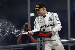 Podium: Race winner Valtteri Bottas, Mercedes AMG F1